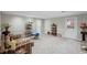 Spacious finished basement with neutral carpet, recessed lighting, and ample space for recreation and relaxation at 7750 Landowne Dr, Atlanta, GA 30350