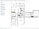 Detailed floor plan showcases an open-concept layout, with distinct zones for living, dining, and bedrooms at 411 Ward Ln, Woodstock, GA 30188