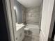 Newly renovated bathroom with shower and sink at 5191 Nw Emory Nw St, Covington, GA 30014