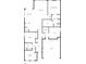 Detailed floorplan showcasing the layout, including bedrooms, bathrooms, kitchen, living spaces, and garage at 108 Hickory Run, Canton, GA 30115