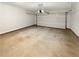 Spacious two car garage with sealed concrete floor and an automatic garage door at 108 Hickory Run, Canton, GA 30115