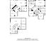 Complete floorplans including basement, first and second floor at 1345 Hilltop Overlook Dr, Marietta, GA 30062