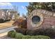 The Summit at Piedmont community brick sign at 1345 Hilltop Overlook Dr, Marietta, GA 30062