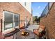 Charming patio features cozy seating around a fire pit, ideal for outdoor gatherings and relaxation at 1345 Hilltop Overlook Dr, Marietta, GA 30062