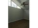 Comfortable room with vaulted ceiling, ceiling fan, and modern vinyl flooring at 732 Vinson Sw Pl, Atlanta, GA 30315