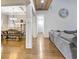 Open-concept living area seamlessly connects to the dining room, creating a bright and welcoming space at 209 Wynnward Way, Sharpsburg, GA 30277