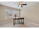Office featuring a desk, chair, and window with neighborhood views at 6980 Roswell Rd # G3, Atlanta, GA 30328