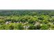 An aerial view of a lush neighborhood with mature landscaping and tree coverage at 120 Candler Oaks Ln, Decatur, GA 30030