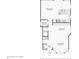 Main level floor plan with kitchen, living room, dining room, and bathroom at 120 Candler Oaks Ln, Decatur, GA 30030