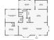 Detailed floor plan showcasing the layout of the home, including bedrooms, bathrooms, and living areas at 154 Knucklesville Rd, Rydal, GA 30171