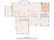 Open-concept floor plan includes kitchen, dining, living and Gathering rooms, plus a garage and breakfast nook at 1740 Doncaster Ne Dr, Atlanta, GA 30309