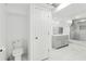 Elegant bathroom with modern fixtures and luxurious tile shower at 339 Diane Se Dr, Smyrna, GA 30082