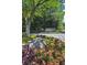 A close view of the Cross Creek entrance sign surrounded by landscaping at 143 Lablanc Nw Way, Atlanta, GA 30327