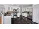 Modern kitchen featuring granite countertops and stainless steel appliances at 3550 Willow Tree Trce, Decatur, GA 30034