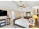 Large main bedroom features a ceiling fan, neutral colors, and walk-in closet at 4853 Ridgewood Creek Nw Dr, Acworth, GA 30102