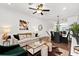 Inviting living room with hardwood floors, comfortable seating, and stylish decor for relaxation and entertaining at 2669 Caruso Way, Atlanta, GA 30339