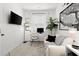Bright home office featuring a work desk, comfortable seating, and modern decor for a productive workspace at 2669 Caruso Way, Atlanta, GA 30339