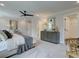 Spacious main bedroom with a dresser and ample closet space at 4659 Larkfield Way, Powder Springs, GA 30127