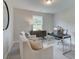 Bright office space featuring large windows and contemporary furnishings at 4659 Larkfield Way, Powder Springs, GA 30127