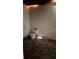 Bathroom view with toilet and linoleum floors at 700 W College St, Bowdon, GA 30108
