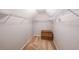Walk-in closet with shelving and carpeting at 7979 Larksview Dr, Fairburn, GA 30213