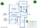 Second floor plan featuring bedrooms, bathrooms, walk-in closets, and bonus room at 125 Registry Ln, Canton, GA 30115