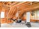 Unfinished basement gym with weights and workout equipment, perfect for fitness enthusiasts at 228 Mount Vernon Dr, Decatur, GA 30030
