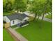 Well-maintained home with a covered front porch and a lush green lawn at 4103 Brenda Dr, Decatur, GA 30035