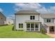 Lovely backyard featuring a screened in porch and well-maintained lawn, ideal for Gathering enjoyment at 4514 Eastbrook Pl, Snellville, GA 30039