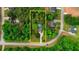 This home sits on a large lot with a pool, surrounded by mature trees and lush greenery at 95 Loudoun Dr, Covington, GA 30014