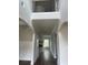 Bright entryway with soaring ceilings, dark hardwood floors, and white trim at 129 Silvercrest Dr, Acworth, GA 30101