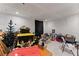 Unfinished basement area used for storage and recreational items at 2084 Democracy Dr, Buford, GA 30519