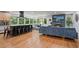 Open living space with hardwood floors and seamless kitchen and living room layout at 4206 Lake Laurel Se Dr, Smyrna, GA 30082