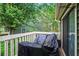 View of the balcony, including green exterior and nature at 2638 Vinings Central Se Dr # 4, Atlanta, GA 30339