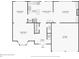 Upstairs floor plan highlighting kitchen, dining, living rooms, foyer, garage, and Gathering room at 3880 Lake Lanier Dr, Duluth, GA 30097