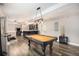 Finished basement featuring a pool table and bar for entertainment at 507 Southshore Ln, Dallas, GA 30157