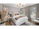 Charming bedroom showcasing neutral tones, natural light, and elegant furnishings for a cozy and inviting atmosphere at 507 Southshore Ln, Dallas, GA 30157