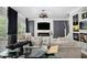 Inviting living room with a fireplace and comfortable seating at 507 Southshore Ln, Dallas, GA 30157