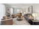 Bright living room with a comfortable seating arrangement and stylish decor at 3250 North Embry Cir, Chamblee, GA 30341