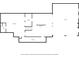 Floor plan of a basement featuring a bath, utility room, storage area, and garage at 357 Breeze Hill Ln, Canton, GA 30114