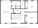 Upstairs floor plan with dimensions for the primary bedroom, bathroom, and bedrooms at 357 Breeze Hill Ln, Canton, GA 30114