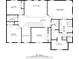 Second floor plan highlights bedrooms, bathrooms, and the primary bedroom suite with walk-in closet at 4285 Hunters Walk Way, Cumming, GA 30028