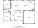 Detailed first floor plan showing layout of living areas, including kitchen, living room, and Gathering room at 4285 Hunters Walk Way, Cumming, GA 30028