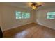 Bedroom features two windows and hardwood flooring at 2463 Briarmoor Ne Rd, Atlanta, GA 30345