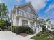 Stunning two-story home boasts a classic design with a welcoming front porch and lush landscaping at 1110 Parkview Se Pl, Smyrna, GA 30080