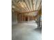 Unfinished basement showing the frame, insulation and door at 149 Silvercrest Dr, Acworth, GA 30101