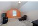 Finished bonus room with an accent wall, perfect for a home office or media room at 3984 Potomac Walk Ct, Loganville, GA 30052