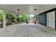 View of backyard from under the carport at 799 Monroe Ne Dr, Atlanta, GA 30308