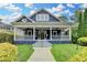 Charming two-story home with a welcoming front porch and manicured lawn, perfect for Gathering living at 799 Monroe Ne Dr, Atlanta, GA 30308