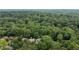 A bird's-eye view of a home surrounded by lush greenery at 164 Ridley Cir, Decatur, GA 30030